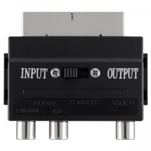 Переходник для кабеля Belkin SCART-S-Video/3xRCA мама